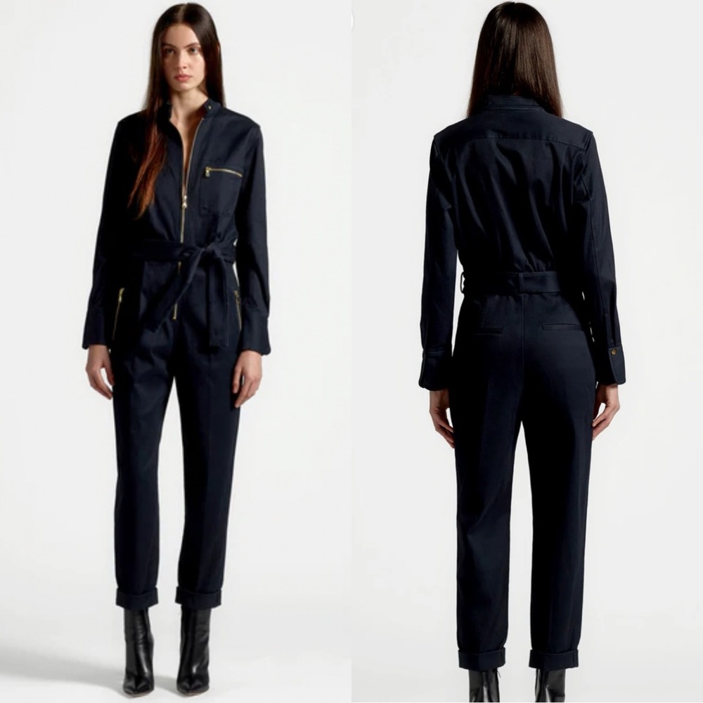Equipment Alchemille Cotton Jumpsuit in Eclipse